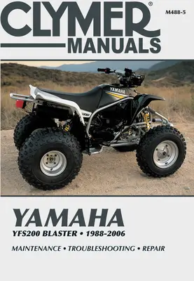 Yamaha Yfs200 Blaster, 1988-2006: Întreținere * Depanare * Reparații - Yamaha Yfs200 Blaster, 1988-2006: Maintenance * Troubleshooting * Repair