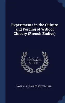 Experimente de cultivare și forțare a cicoarei Witloof (andive franceză) - Experiments in the Culture and Forcing of Witloof Chicory (French Endive)