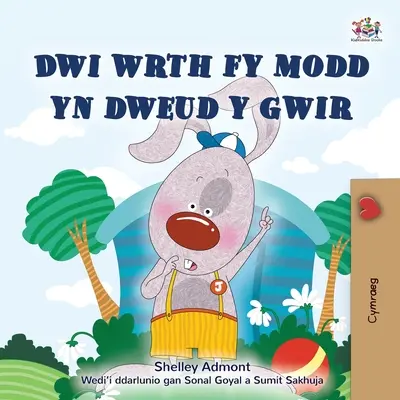 Iubesc să spun adevărul (Carte galeză pentru copii) - I Love to Tell the Truth (Welsh Children's Book)