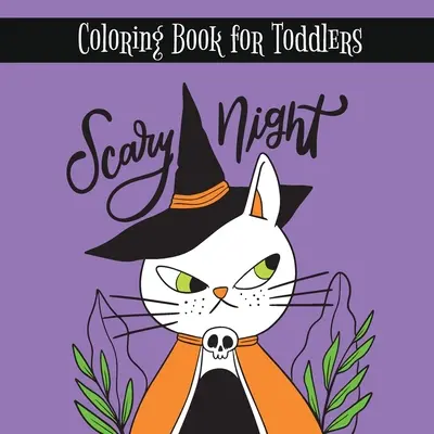 Noapte înfricoșătoare: Colorat înfricoșător și drăguț pentru Halloween - Scary Night: Colorful spooky and cute for Halloween