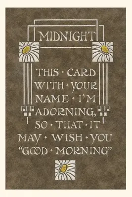 Jurnal de epocă Bună dimineața salut - Vintage Journal Good Morning Greeting