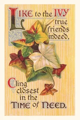 Vintage Journal Cling to Friends