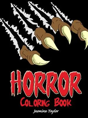 Horror carte de colorat - Horror Coloring Book