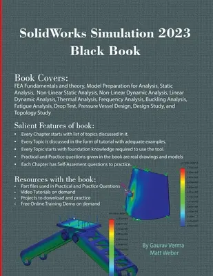 SolidWorks Simulation 2023 Carte neagră - SolidWorks Simulation 2023 Black Book