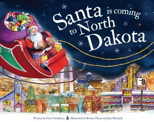 Moș Crăciun vine în Dakota de Nord - Santa Is Coming to North Dakota