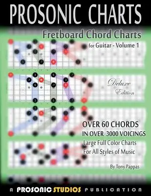 Tablouri de acorduri pentru chitară - Volumul 1 - Fretboard Chord Charts for Guitar - Volume 1