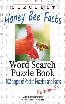 Circle It, Honey Bee Facts, Căutare în cuvinte, Carte puzzle - Circle It, Honey Bee Facts, Word Search, Puzzle Book