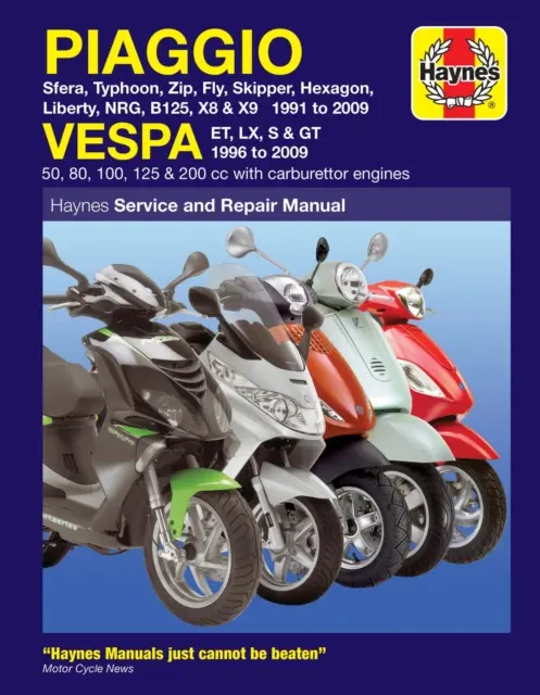 Scutere Piaggio (Vespa) (91 - 09) - Piaggio (Vespa) Scooters (91 - 09)