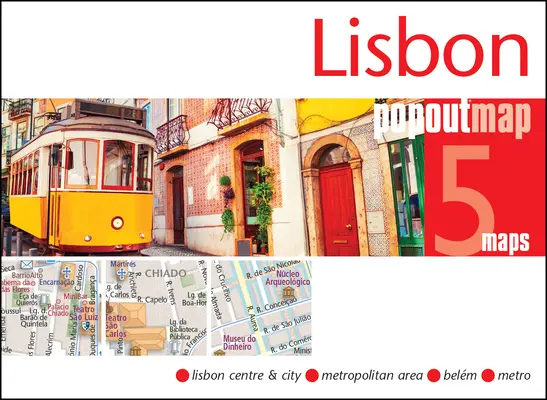 Lisabona Popout Map - Lisbon Popout Map