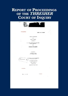 Procesul-verbal al anchetei THRESHER - Record of Proceedings of THRESHER Inquiry