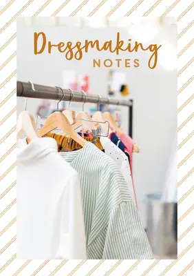 Note de croitorie - Dressmaking Notes