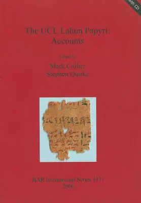 UCL Lahun Papyri: Conturi [Cu CDROM] - The UCL Lahun Papyri: Accounts [With CDROM]