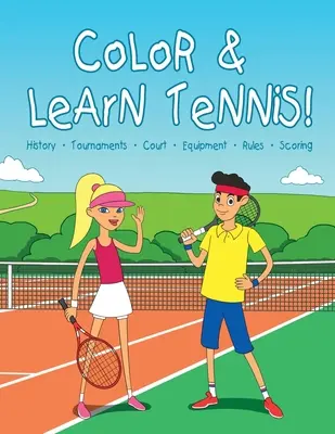 Colorează și învață tenis! - Color & learn tennis!
