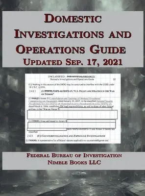Ghid de investigații și operațiuni interne - Domestic Investigations and Operations Guide