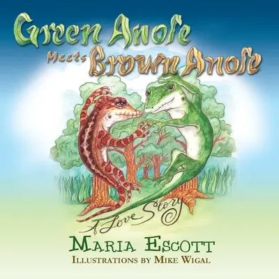 Anole verde întâlnește anole maro, o poveste de dragoste - Green Anole Meets Brown Anole, A Love Story