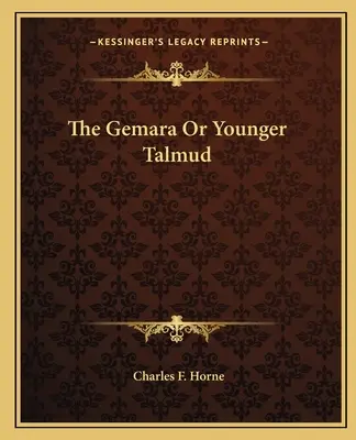 Gemara sau Talmudul tânăr - The Gemara Or Younger Talmud