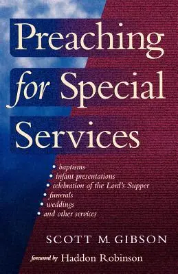 Predica pentru servicii speciale - Preaching for Special Services