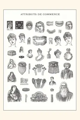 Jurnal de epocă Capete și fețe - Vintage Journal Heads and Faces
