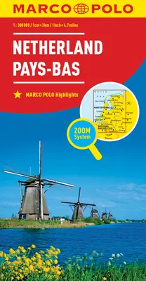 Olanda Harta Marco Polo - Netherlands Marco Polo Map