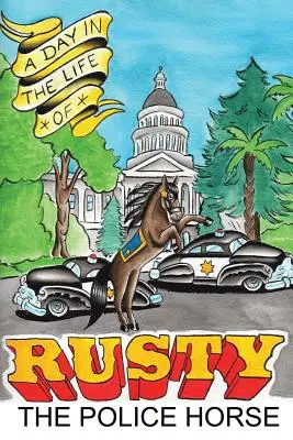 O zi din viața calului polițist Rusty - A Day in the Life of Rusty the Police Horse