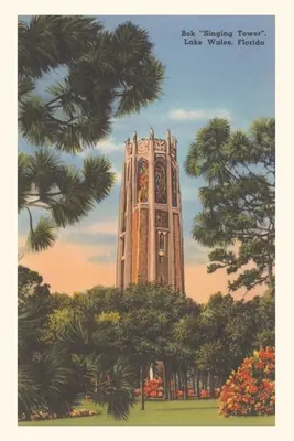 Jurnal de epocă Bok Singing Tower, Lake Wales - Vintage Journal Bok Singing Tower, Lake Wales