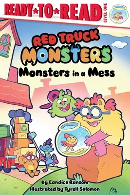 Monsters in a Mess: Ready-To-Read Nivelul 1 - Monsters in a Mess: Ready-To-Read Level 1