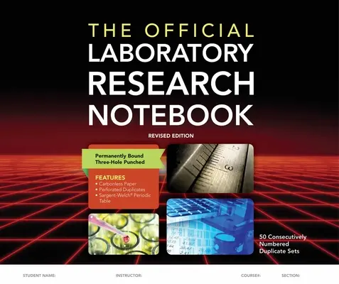 Caietul oficial de cercetare de laborator (50 de seturi duplicate) - The Official Laboratory Research Notebook (50 Duplicate Sets)