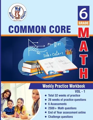 Grade 6 Common Core Math: Alegere multiplă și răspuns liber 2500+ Întrebări practice și soluții Test de practică online complet - Grade 6 Common Core Math: Multiple Choice and Free Response 2500+ Practice Questions and Solutions Full length online practice test