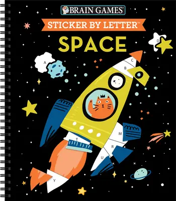 Brain Games - Autocolant după literă: Spațiu - Brain Games - Sticker by Letter: Space