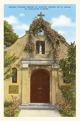 Jurnal de epocă Old Church, St. Augustine, Florida - Vintage Journal Old Church, St. Augustine, Florida