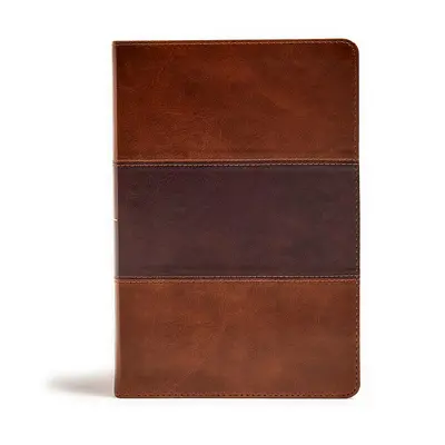Biblia de referință KJV cu tiraj mare, maro șa Leathertouch - KJV Giant Print Reference Bible, Saddle Brown Leathertouch