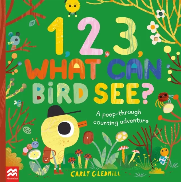 1, 2, 3, Ce poate vedea pasărea? - O aventură de numărare prin vizor - 1, 2, 3, What Can Bird See? - A peep-through counting adventure