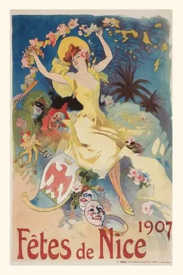 Jurnalul de epocă 360 Poster pentru Nice Gala, 1907 - Vintage Journal 360 Poster for Nice Gala, 1907