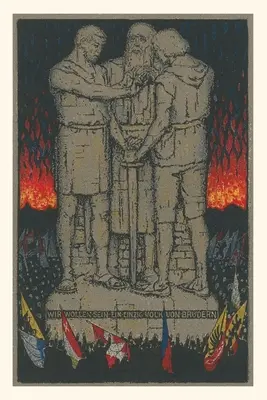 Vintage Journal Statuia Frăției Germane - Vintage Journal German Brotherhood Statue