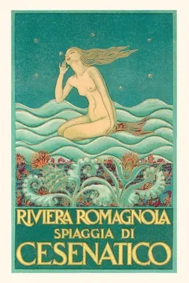 Jurnal de epocă Art Deco Listening Mermaid - Vintage Journal Art Deco Listening Mermaid