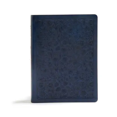 Biblia de studiu CSB Life Connections, Navy Leathertouch, indexată - CSB Life Connections Study Bible, Navy Leathertouch, Indexed