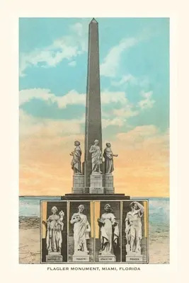 Jurnal de epocă Flagler Monument, Miami, Florida - Vintage Journal Flagler Monument, Miami, Florida