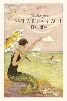 Jurnal de epocă Santa Rosa Beach Mermaid - Vintage Journal Santa Rosa Beach Mermaid