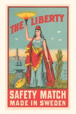 Jurnal de epocă Liberty Safety Match - Vintage Journal Liberty Safety Match