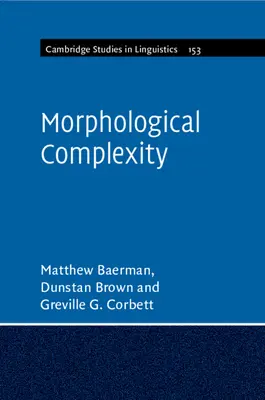 Complexitatea morfologică - Morphological Complexity