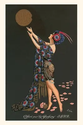 Jurnal de epocă Femeie costumată și sigiliu de aur - Vintage Journal Costumed Woman and Gold Seal