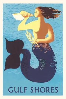 Jurnal de epocă Gulf Shores, Sirenă - Vintage Journal Gulf Shores, Mermaid