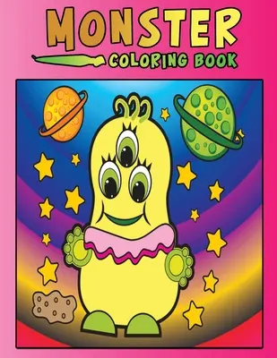 Carte de colorat cu monștri: Carte de activități pentru copii - Monster Coloring Book: Activity Book for Kids