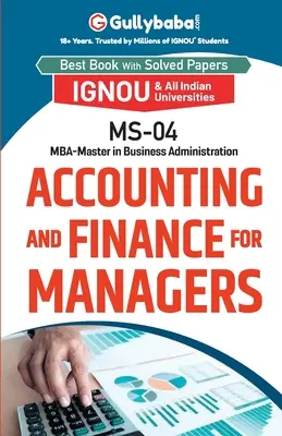 MS-04 Contabilitate și finanțe pentru manageri - MS-04 Accounting and Finance for Managers