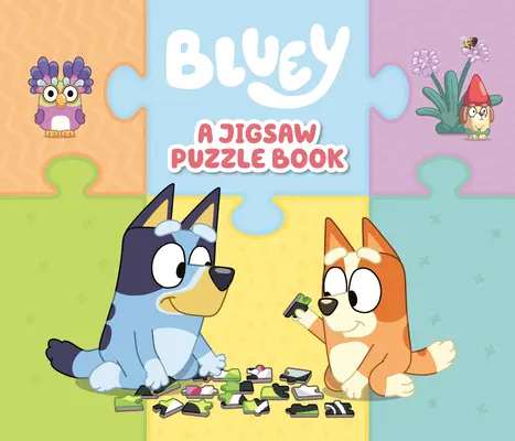 Bluey: O carte Jigsaw Puzzle: Include 4 puzzle-uri cu două fețe - Bluey: A Jigsaw Puzzle Book: Includes 4 Double-Sided Puzzles