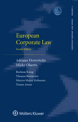 Dreptul european al societăților comerciale - European Corporate Law
