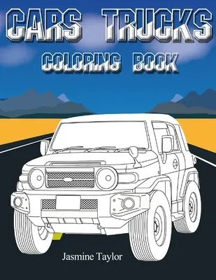 Cars Trucks carte de colorat - Cars Trucks Coloring Book