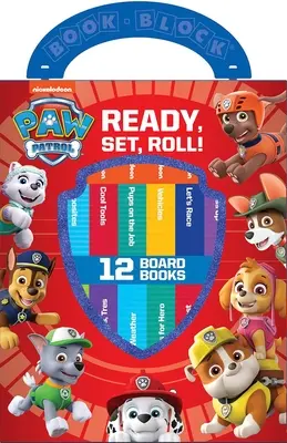 Nickelodeon Paw Patrol: Ready, Set, Roll! 12 cărți de carton - Nickelodeon Paw Patrol: Ready, Set, Roll! 12 Board Books