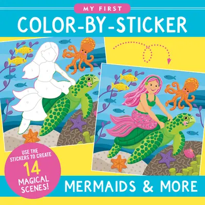 Color-By-Sticker - Sirene și multe altele - Color-By-Sticker - Mermaids & More