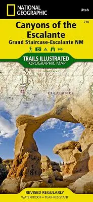 Harta Canyons of the Escalante [Monumentul Național Grand Staircase-Escalante] - Canyons of the Escalante Map [Grand Staircase-Escalante National Monument]